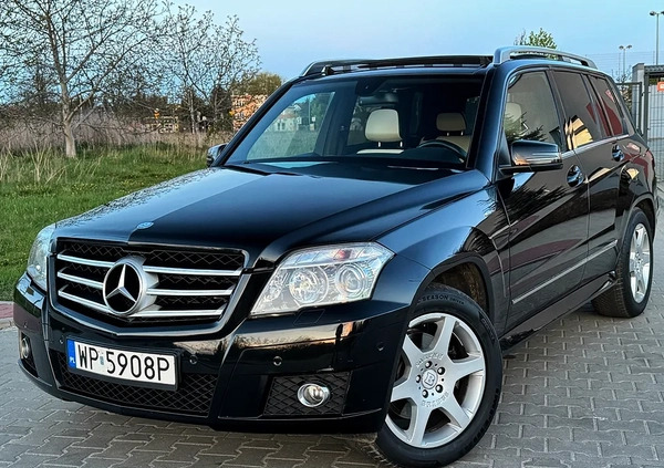 Mercedes-Benz GLK cena 56900 przebieg: 231000, rok produkcji 2009 z Płock małe 704